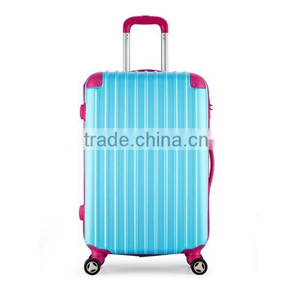 Wholesale Solid Color Hardshell Abs Trolley Luggage Manufacturer In China