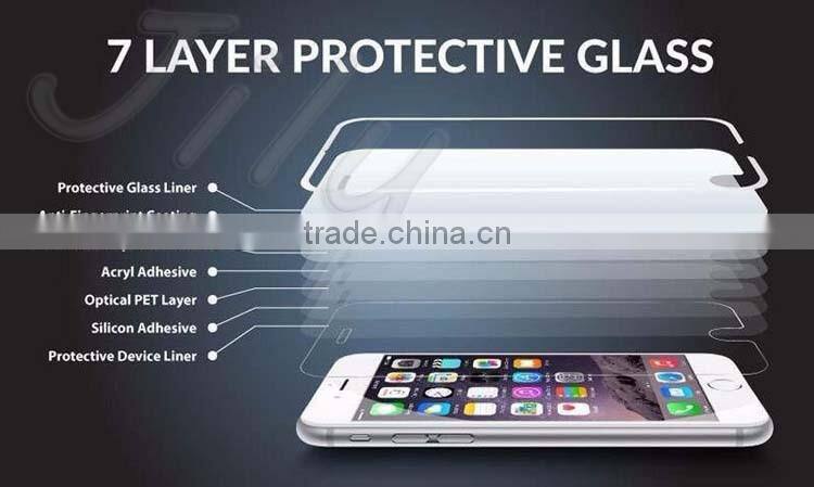 Wholesale factory high quality 9h tempered glass screen protector for iPhone 6S Plus