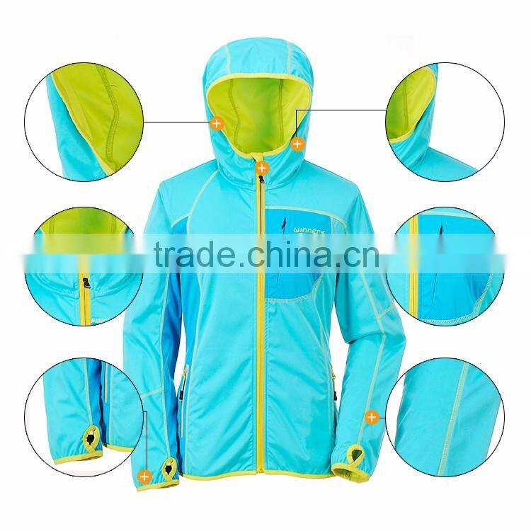 100% polyester soft shell jacket(AL4107A )