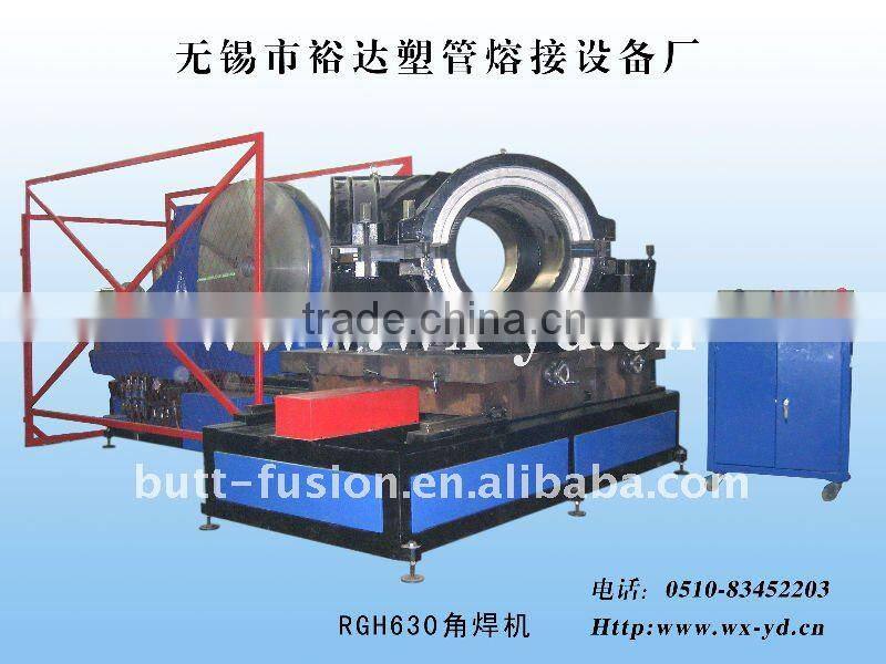RGH630 butt angle joint welding machine for plastic pipe fittings