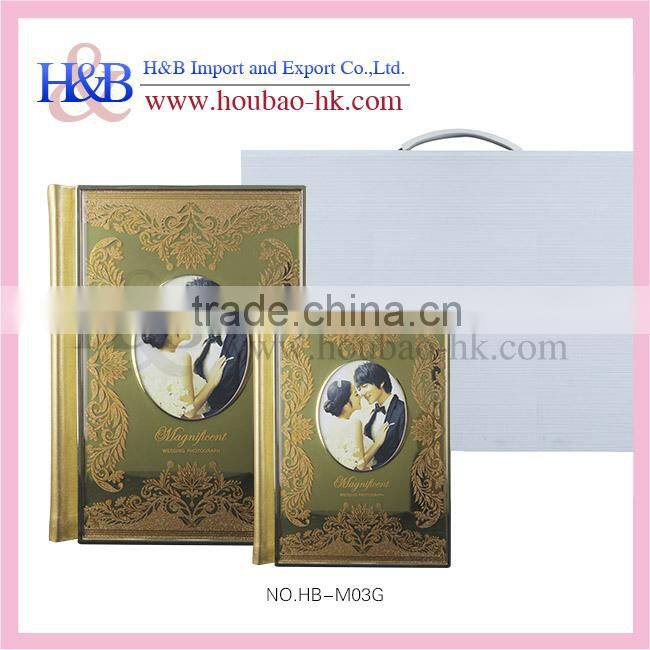fancy handmade traditional photo album crystal photo album glass cover photo album