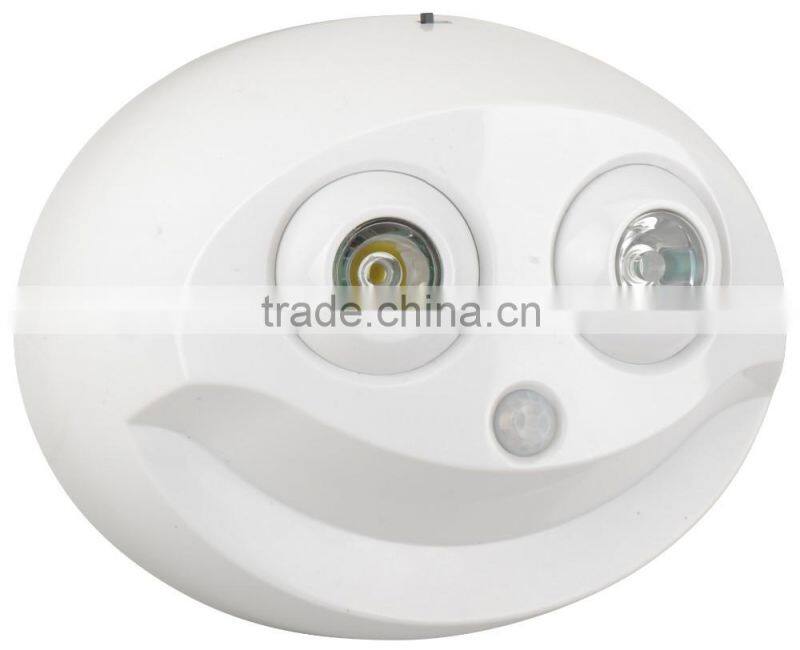 Smile Face Plastic Night New LED Sensor Light With Battery Baby Night Light