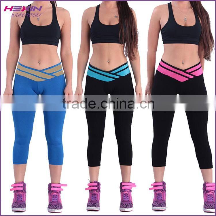 New Arrival Stretched Women and Girls and High-waist Long Leggings & Capris Pants to Gym Sports Bike Sports Tights