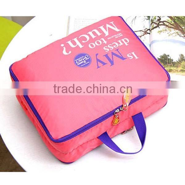 hot sell travelling luggage bag, travel bag in luggage bag, travel organizer bag set 5pcs