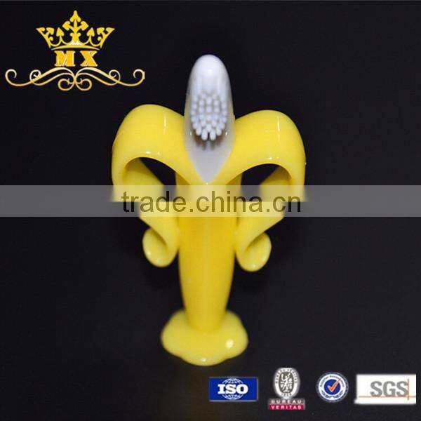 Baby banana bendable training toothbrush