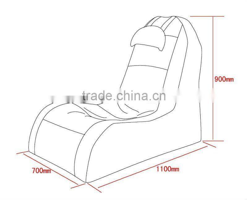 PU Leather Beanbag Sofa