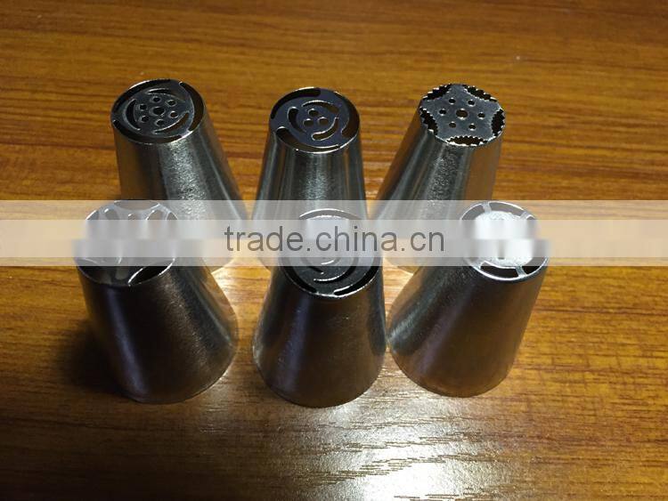 K-sun Baking Utensils high quality russian tulip rose icing piping nozzles set cake decorating