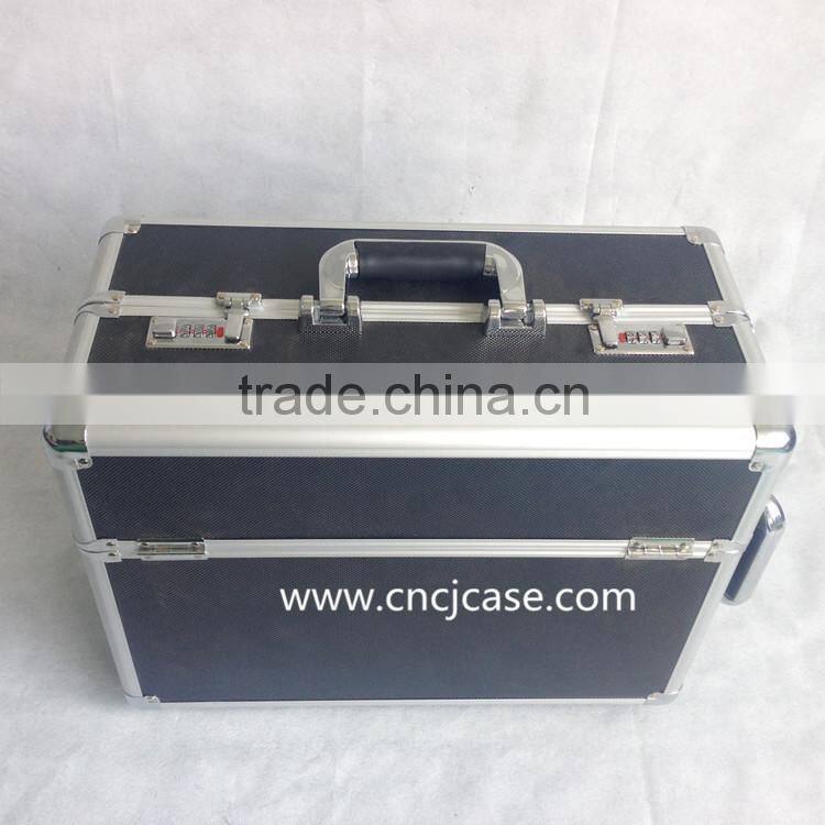hard ABS aluminum suitcase