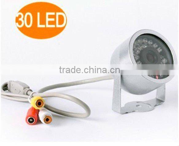 RY-7017 LOW PRICE CHEAP 30 IR LED CCTV COLOUR WATERPROOF MINI DOME CAMERA