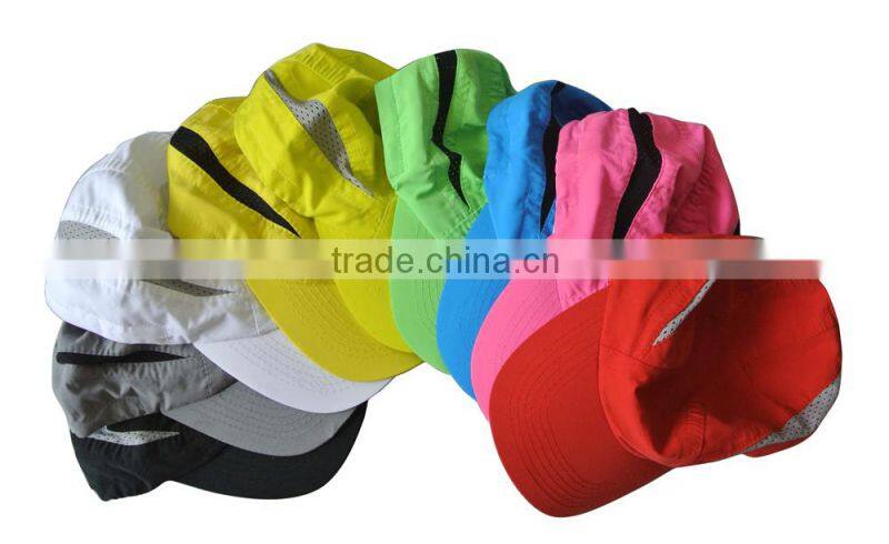 customized microfiber running baseball cap