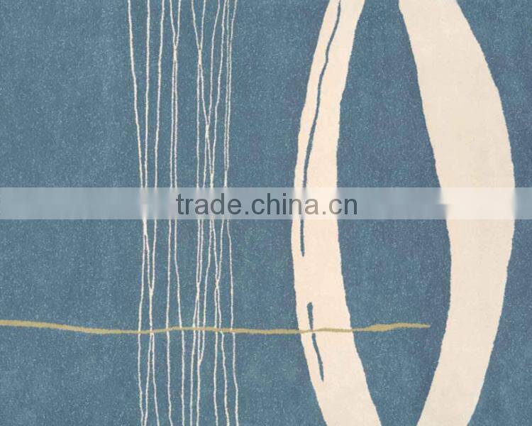 100% wool anti-moth carpet with luxury pattern