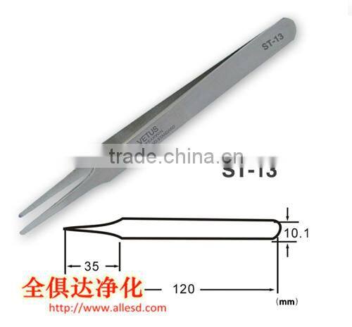 ST-13 Stainless steel high quality tweezers