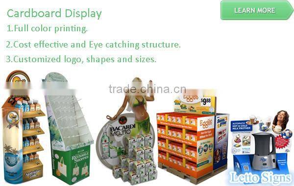 Beverage Wooden Display Stand