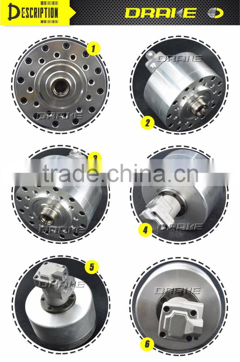 SH150 High speed Standard Closed-center solid rotary Hydraulic cylinder for CNC vertical metal lathe