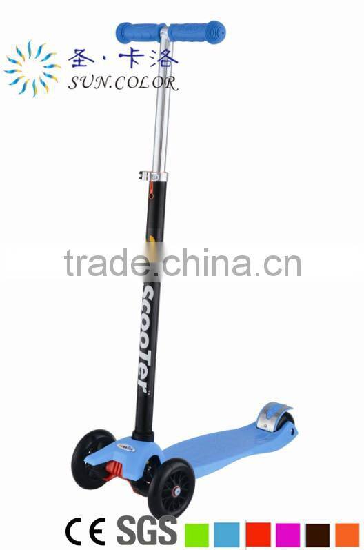 scooter kids hot high quality mini micro kids scooter with three PU wheel in manufctory