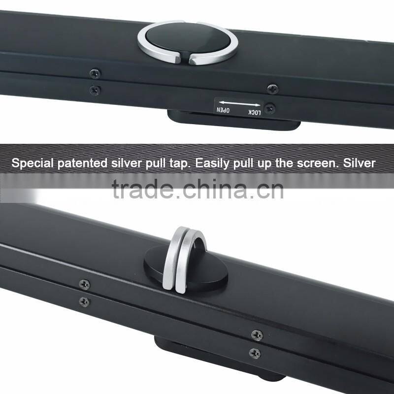 2016 hot selling Projector table screen easy mini manual screen