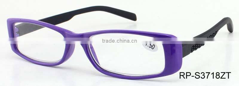 RP-S3718 Fashion plastic reading glasses, new design custom logo eyewear