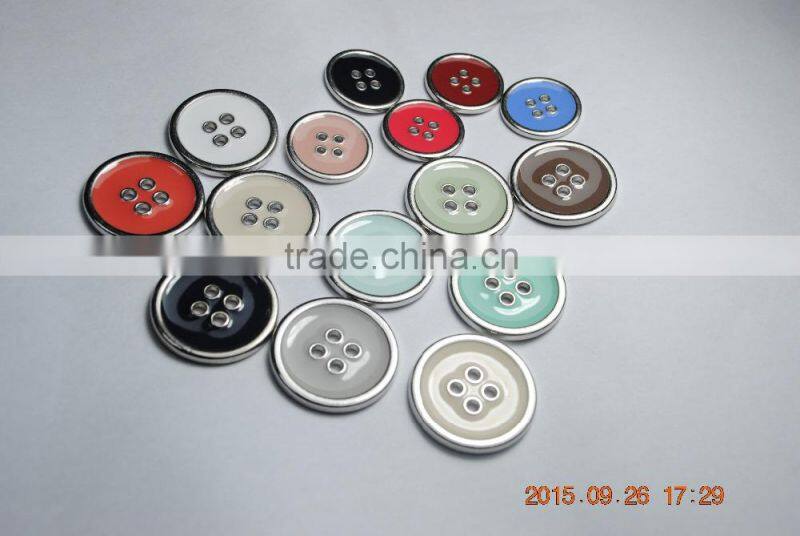 Hot Sell Metal Alloy Holes Button