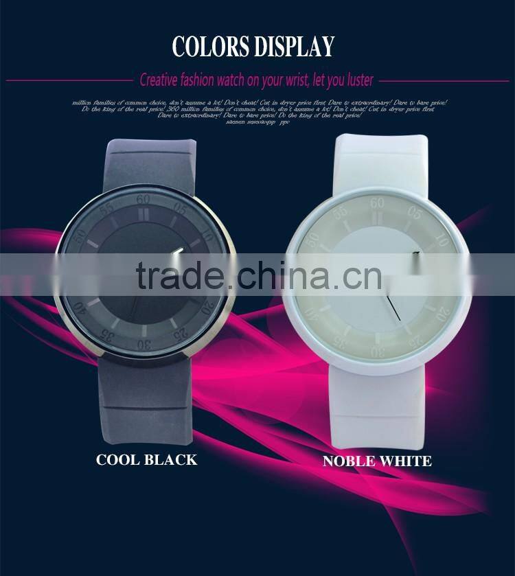 New Arrival Colorful Living waterproof clock wrist watch for men and women