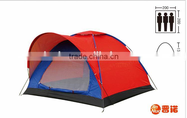 Customized Fiberglass Pole 6 Person Travel tent