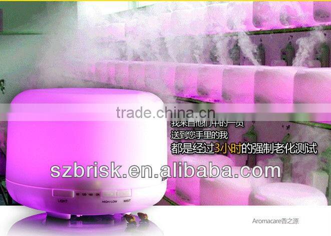 Ultrasonic electronic aroma diffuser/humidifier/led Night Lamp