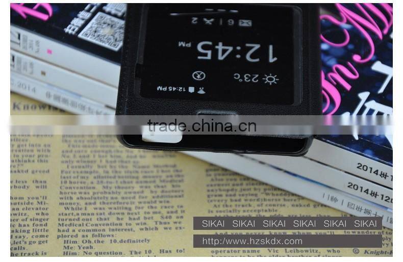 For Huawei P8 Lite Mobile Phone Accessory Anti Dust Smart Slim Water Proof Anti Drop Foldable PU leather Flip Case Flip Cover