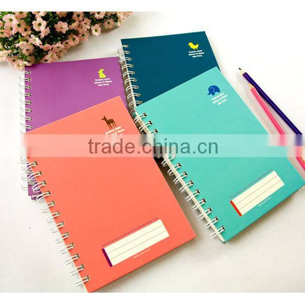 Wholesale high quality spiral notebook