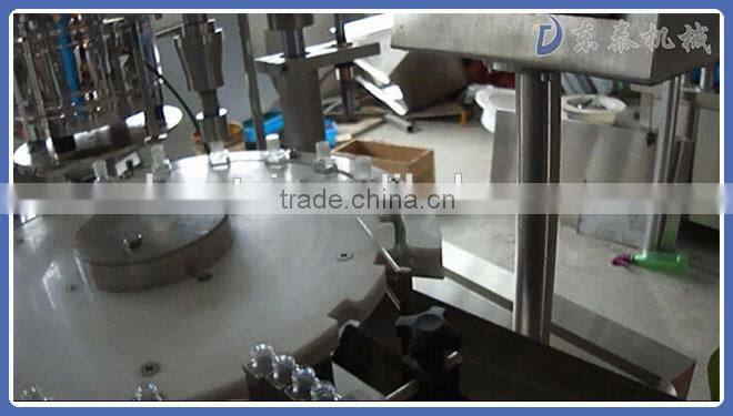 Jinan Dongtai DTFC Automatic Small Bottle Filling Capping Machine