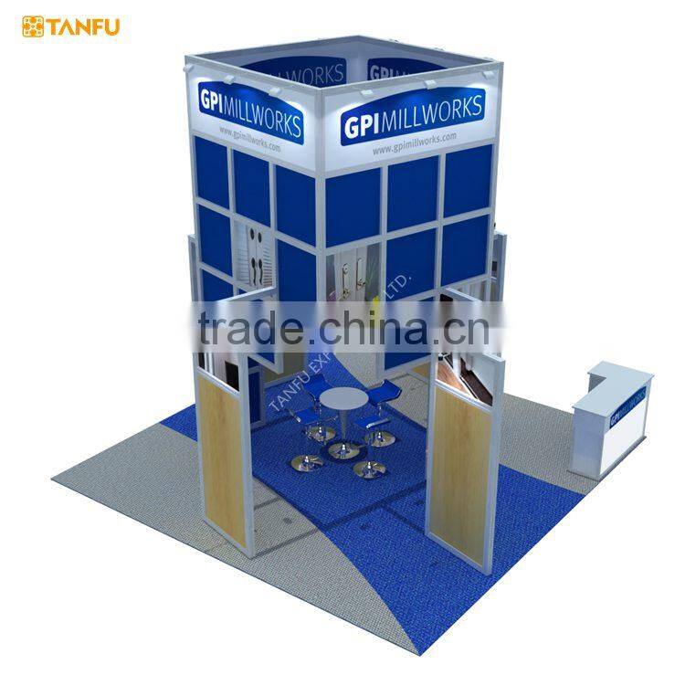 TANFU 10m x 10m Exhibition Display Design for Trade Show