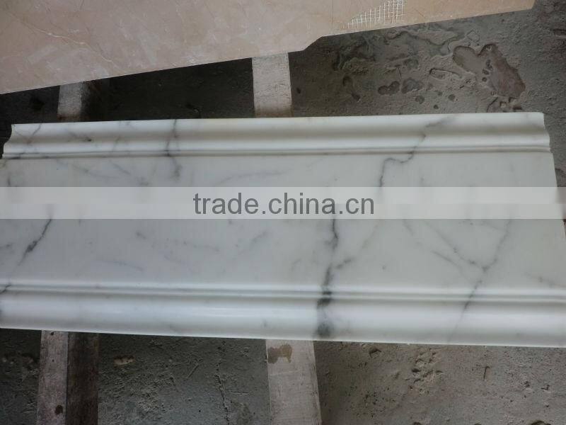 interior decor curved stone border line cornice design