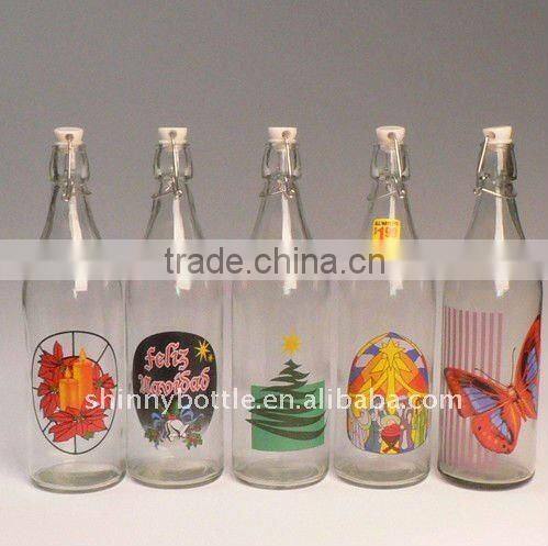 480ml fruit juice glass bottle