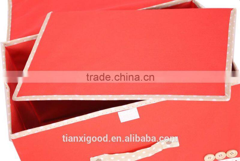 New hot sale foldable non woven storage box