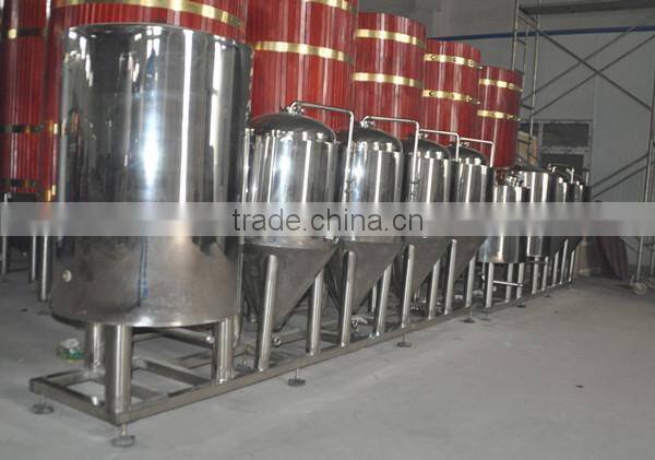 Steam heating beer brewery equipment with CE,ISO