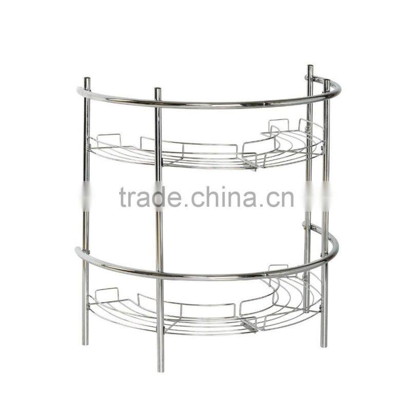 Chrome Assemble Pedestal Sink Shelves