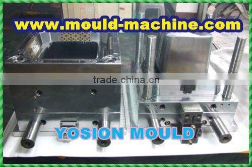 plastic print bucket with cover mould