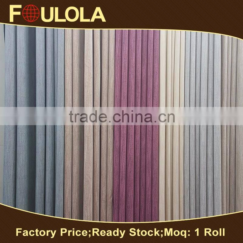 Factory Price Ready Stock Plain Dyed Window Curtains