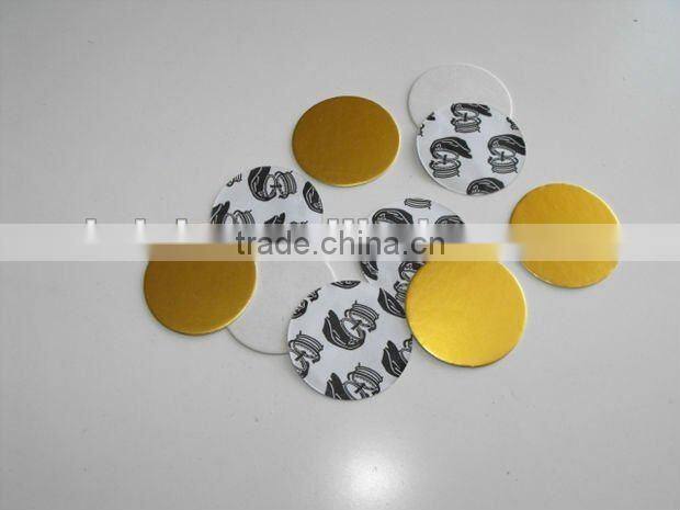 High quality PET HDPE induction aluminum foil packaging