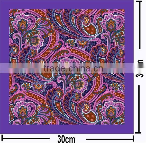 2016 pocket square case, pocket square gifts, custom print pocket square with logo DPS007