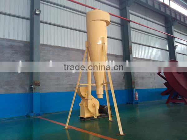 7.5kw 100-300kg/h Home Use Hammer Mill for Grinding Wood Chips and Grain