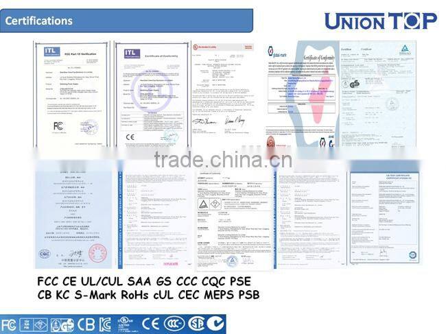 CE/FCC/RoHs approved wall type AC 100-240v DC 12v 3a power adapter for led display
