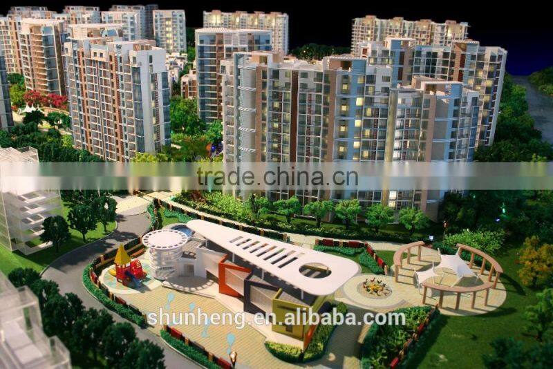 miniature architectural scale model maker in China/building model maker