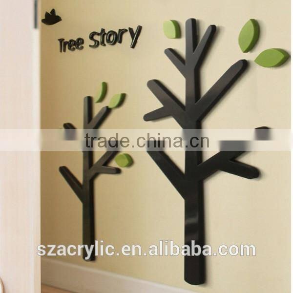 custom wall acrylic 3d sticker