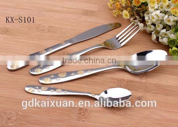 High Grade Gold Plated Flatware Wholesale