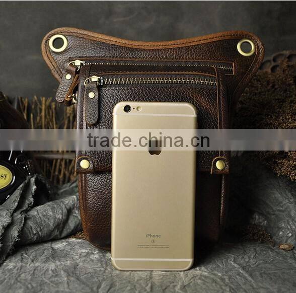 Boshiho waist pack vintage leather pouch