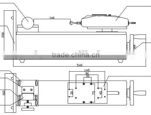 ASL Wheel Manual Test Stand(Max Load 500N)