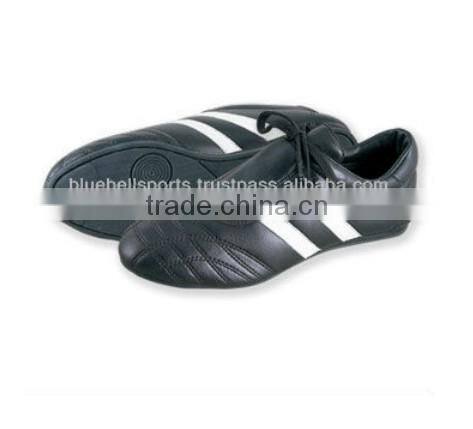 Custom Design PVC Sole Genuine Leather Boxing Shoes