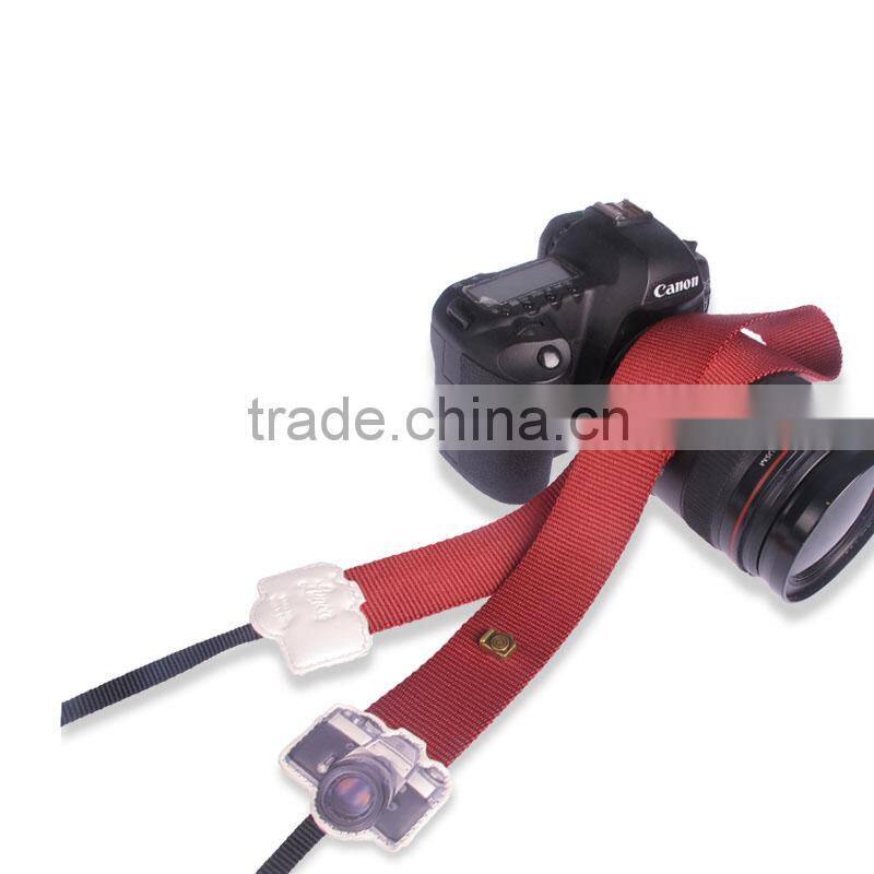 LYNCA LM series fashion colorful custom camera neck strap with camera red pattern