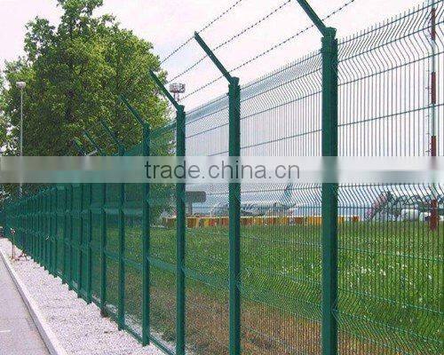 Pvc coated welded wire mesh fence