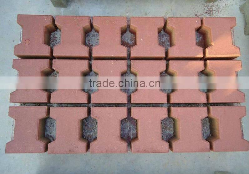 QTF3-20 automatic brick machine making paving stone mold interlocking brick making machine