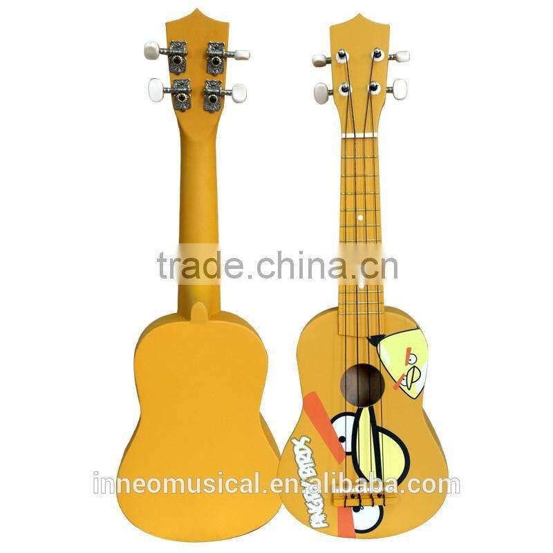 21 Inch Colorful Printing Ukulele